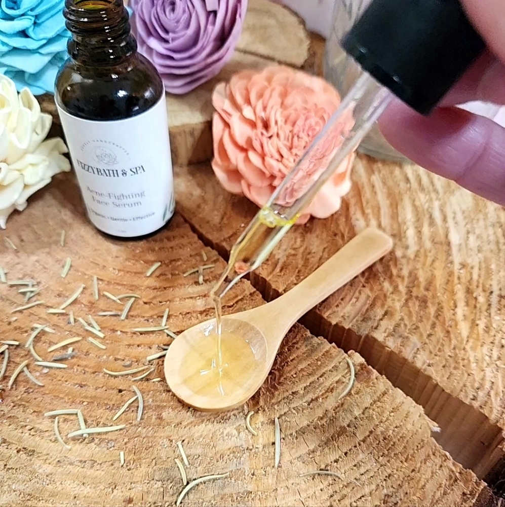 Handmade acne fighting face serum‎ (1 oz.) - Picture 2 of 5